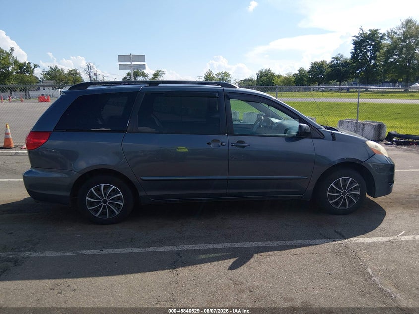 TOYOTA SIENNA 2008 VIN 5TDZK23C78S156046