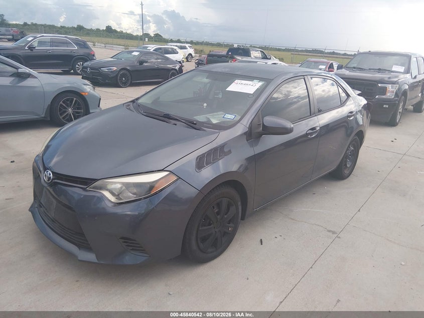 Vin: 5yfburhe7gp465330, lot: 46339450, toyota corolla le 20162