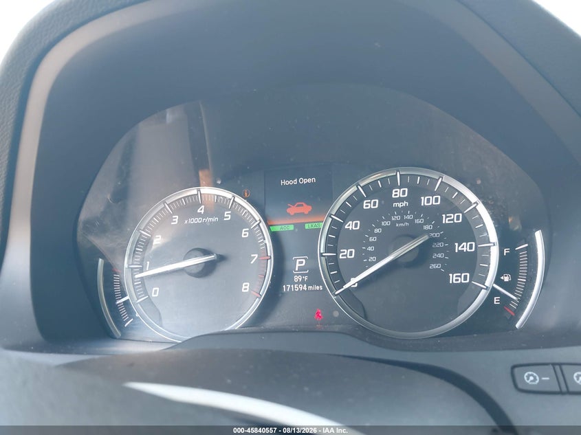 ACURA MDX 2016 VIN 5FRYD4H90GB045709
