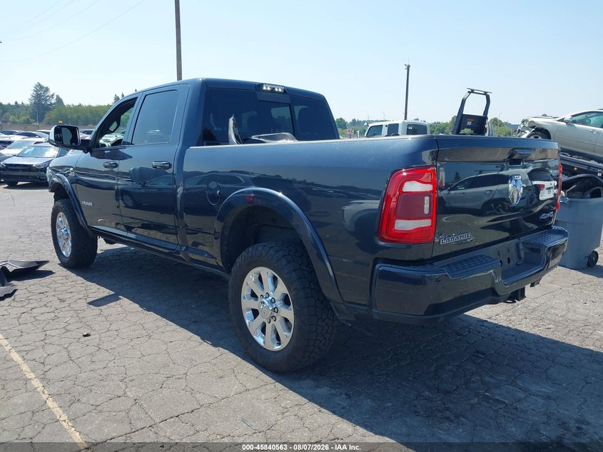 Vin: 3c6ur5fl9lg252679, lot: 46339471, ram 2500 laramie  4x4 6'4 box 20203