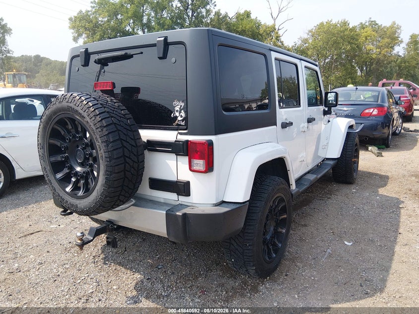 Vin: 1c4hjweg8gl297553, lot: 46339500, jeep wrangler unlimited sahara 20164