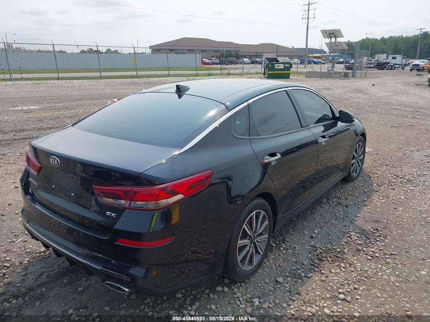 2019 KIA OPTIMA SEDAN 1.6L I-4 DI, DOHC, VVT, TURBO, 178HP