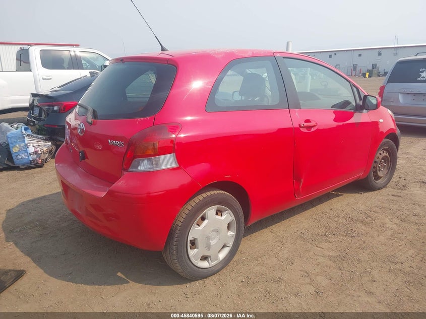 2010 TOYOTA YARIS auction photo 4