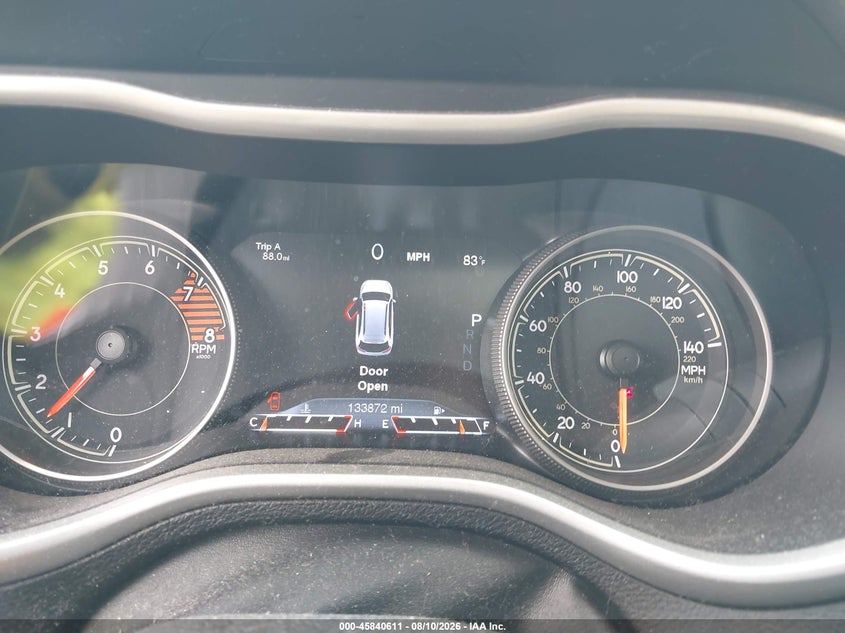 2018 JEEP CHEROKEE auction photo 7