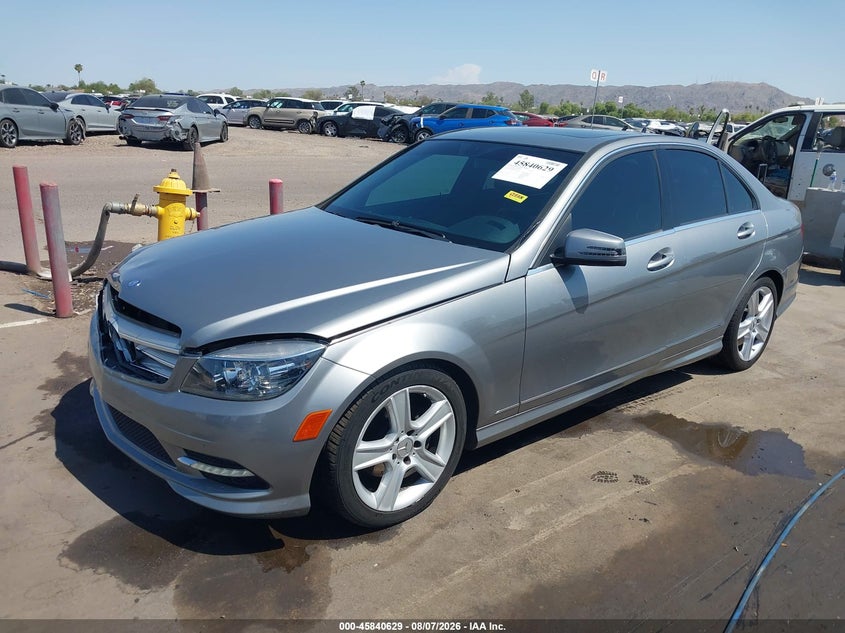 Vin: wddgf8bb6br168790, lot: 46339537, mercedes-benz c 300 sport 4matic 20112