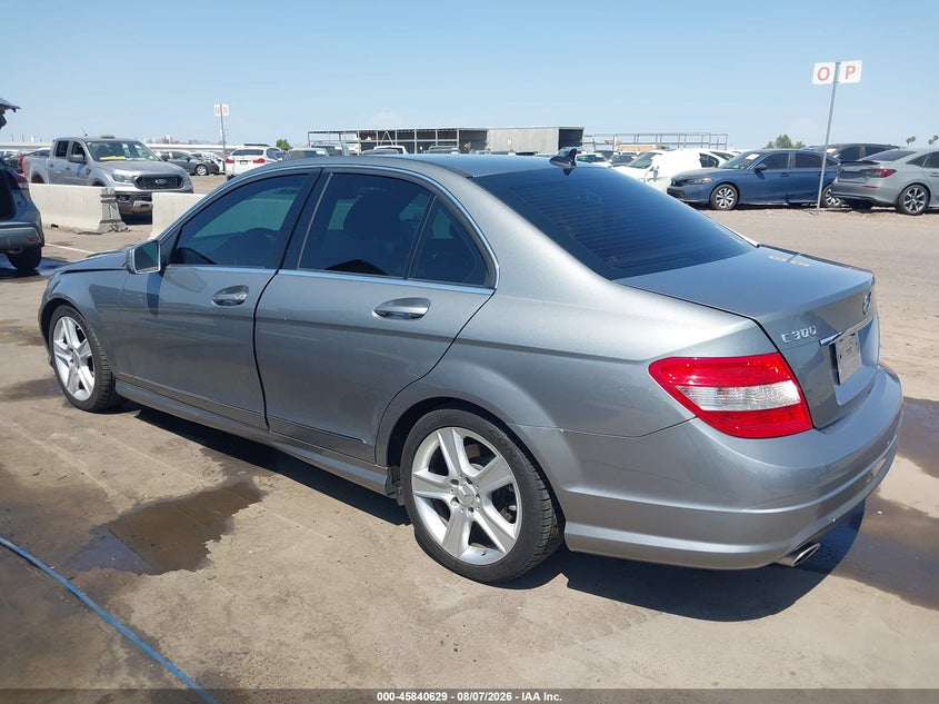 Vin: wddgf8bb6br168790, lot: 46339537, mercedes-benz c 300 sport 4matic 20113