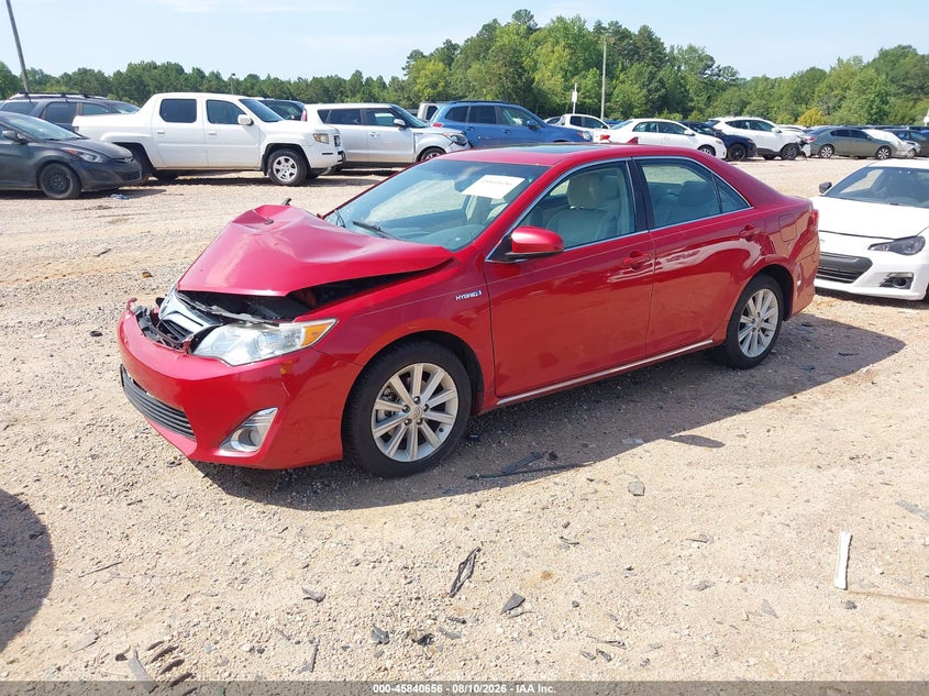 2014 TOYOTA CAMRY HYBRID auction photo 2