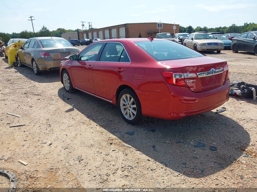 2014 TOYOTA CAMRY HYBRID auction photo 3