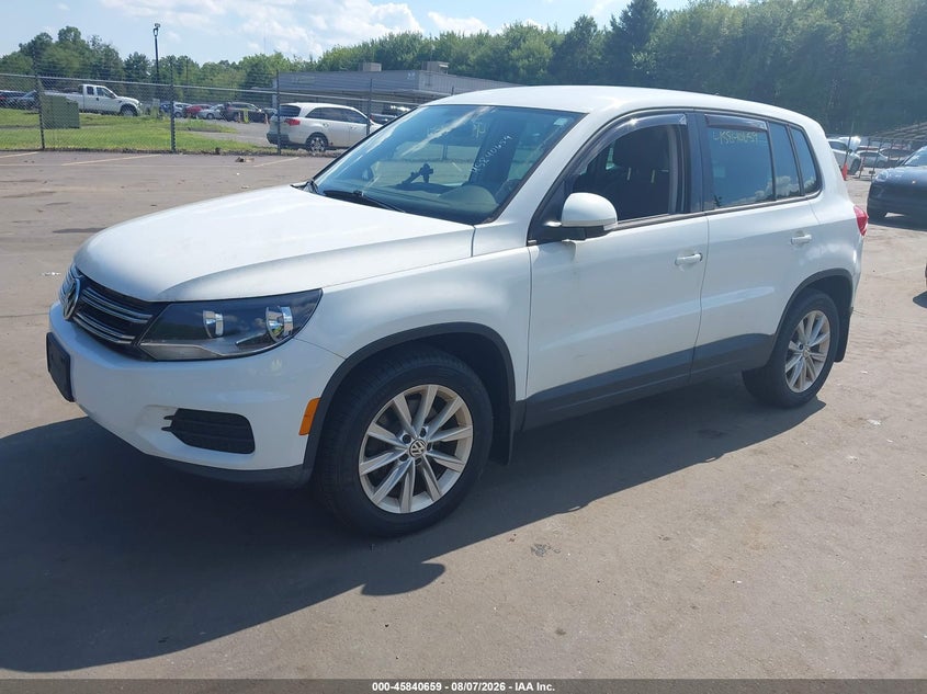 Vin: wvgbv3ax7ew614602, lot: 46339567, volkswagen tiguan se 20142