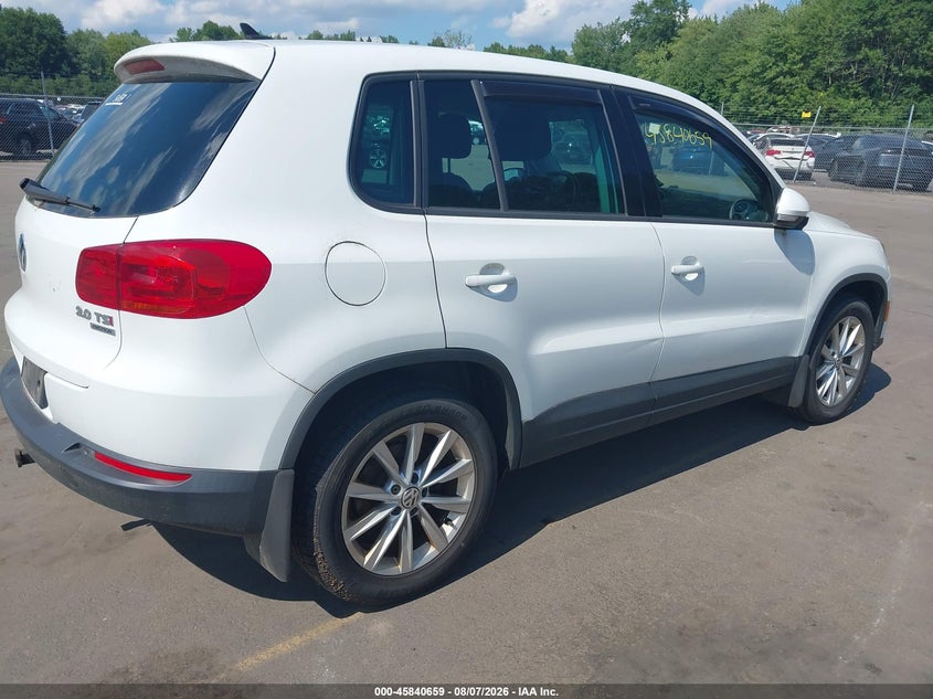 Vin: wvgbv3ax7ew614602, lot: 46339567, volkswagen tiguan se 20144