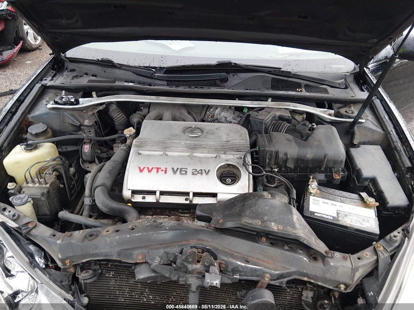 LEXUS ES 300 2003 VIN JTHBF30GX30107629