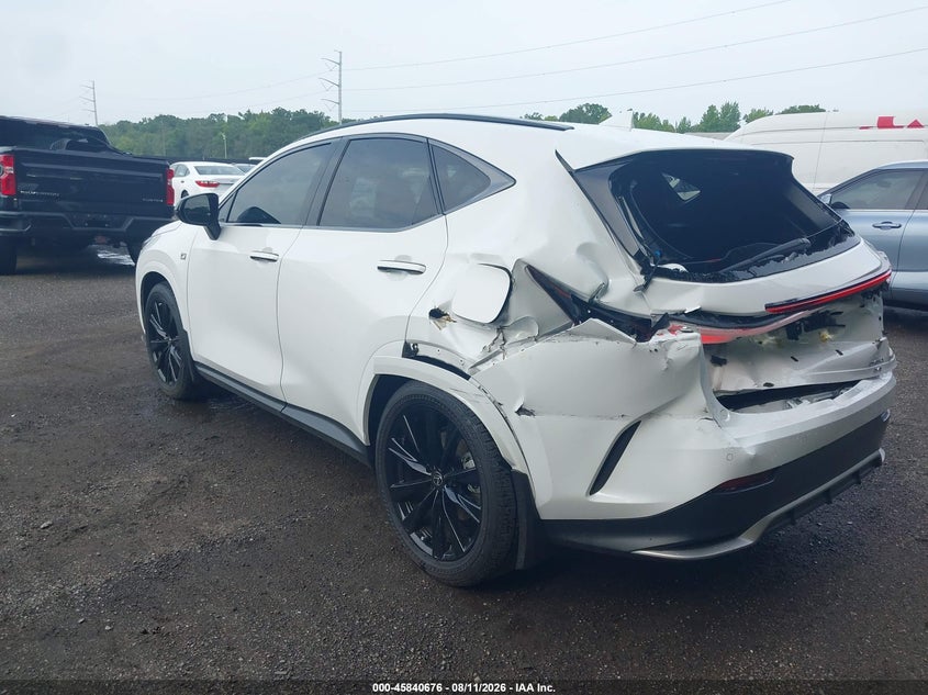 2025 LEXUS NX 350 auction photo 3