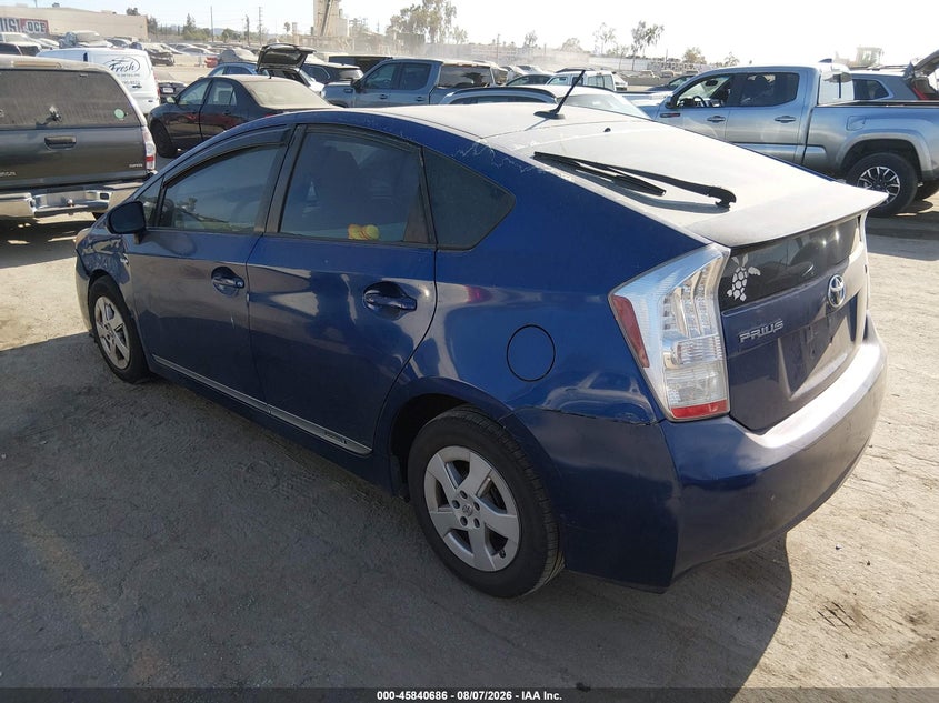 Vin: jtdkn3du4a0225581, lot: 46339594, toyota prius ii 20103