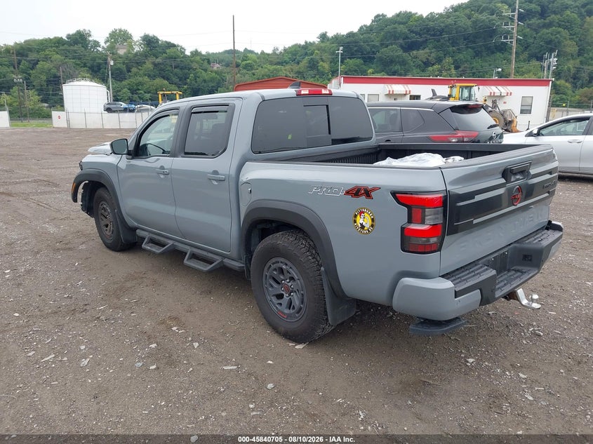 Vin: 1n6ed1ek6sn616444, lot: 46339613, nissan frontier pro-4x 4x4 20253