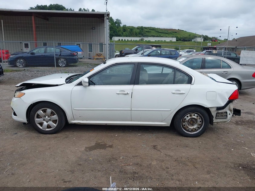 2009 KIA OPTIMA SEDAN 2.4L I-4 DOHC, VVT, 175HP