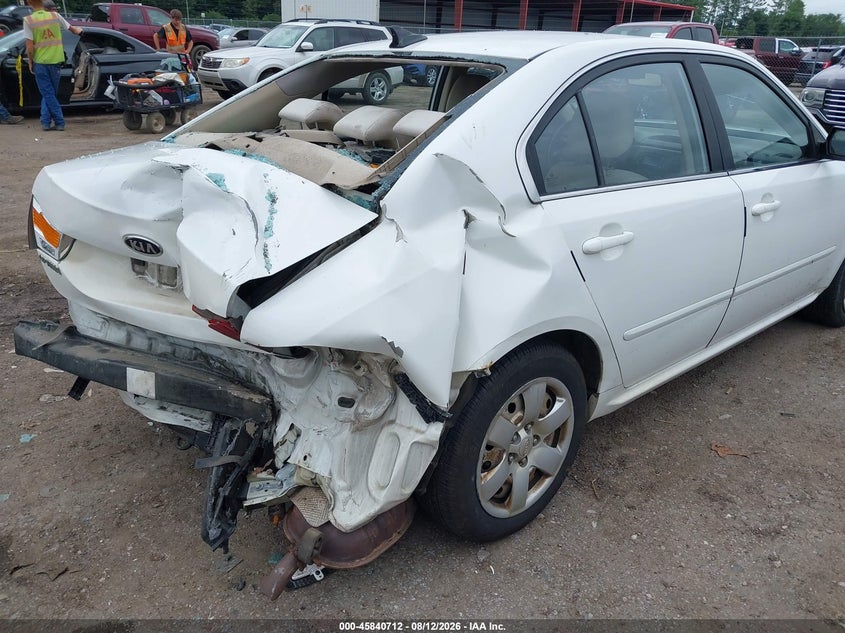 2009 KIA OPTIMA SEDAN 2.4L I-4 DOHC, VVT, 175HP