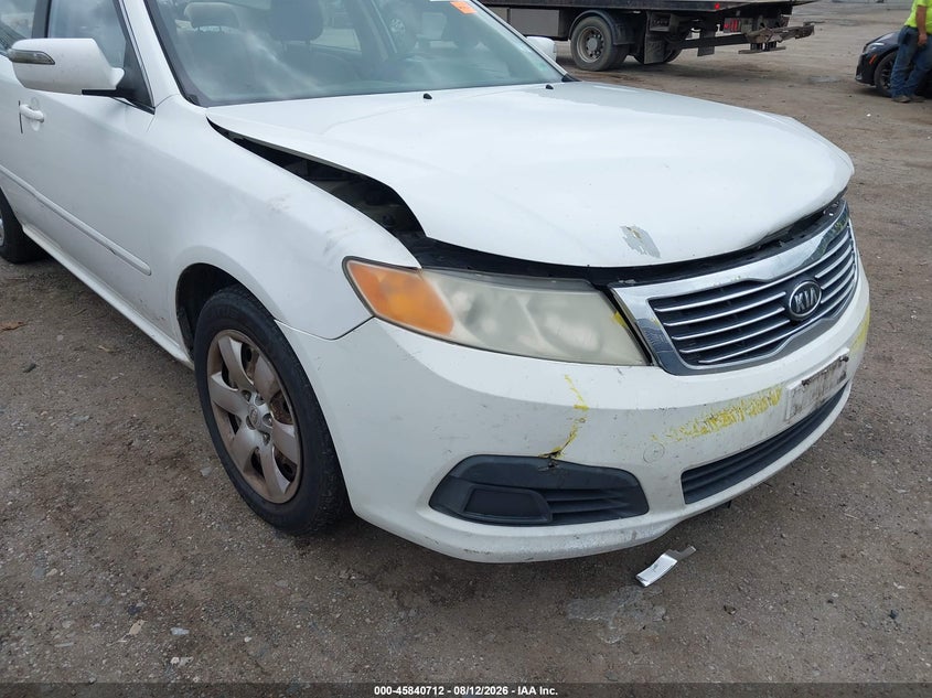2009 KIA OPTIMA SEDAN 2.4L I-4 DOHC, VVT, 175HP