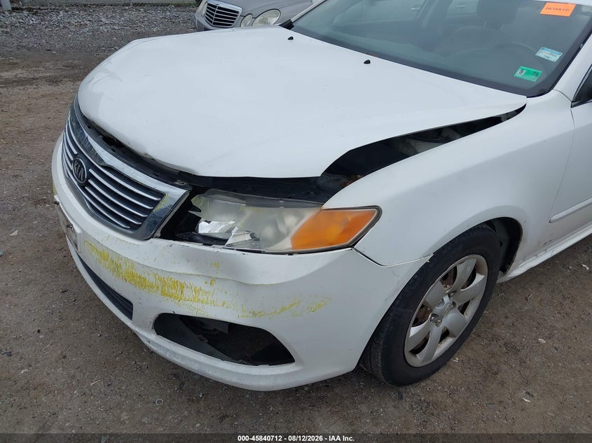 2009 KIA OPTIMA SEDAN 2.4L I-4 DOHC, VVT, 175HP