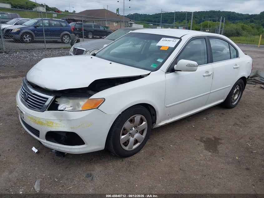 2009 KIA OPTIMA SEDAN 2.4L I-4 DOHC, VVT, 175HP