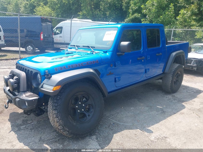 Vin: 1c6jjtbg0ml524290, lot: 46339624, jeep gladiator rubicon 4x4 20212