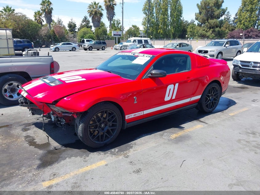 2011 Ford Mustang, Front End, IAAI, VIN 1ZVBP8JS2B5145482 — photo 2