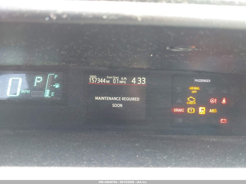 2013 TOYOTA PRIUS C auction photo 7