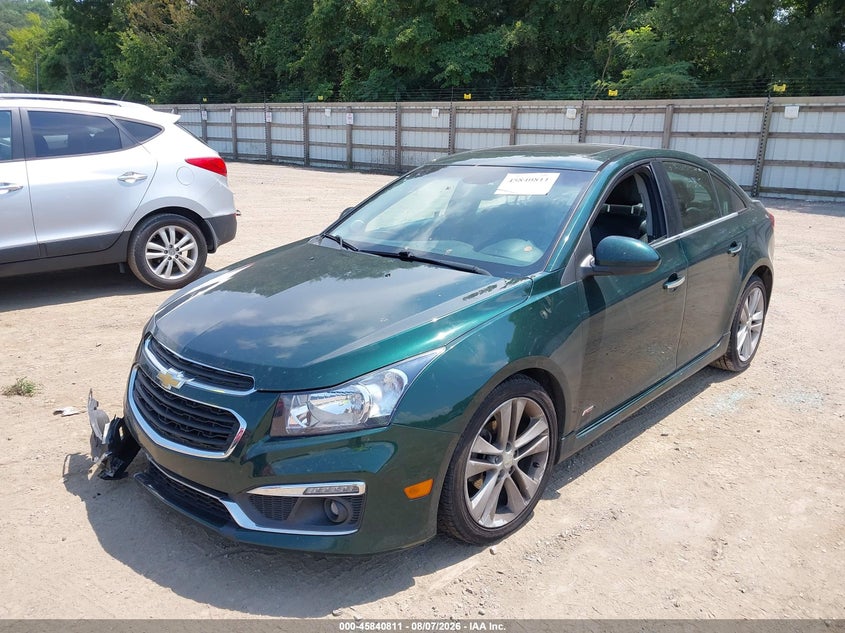 Vin: 1g1pg5sb4f7108927, lot: 46339719, chevrolet cruze ltz 20152