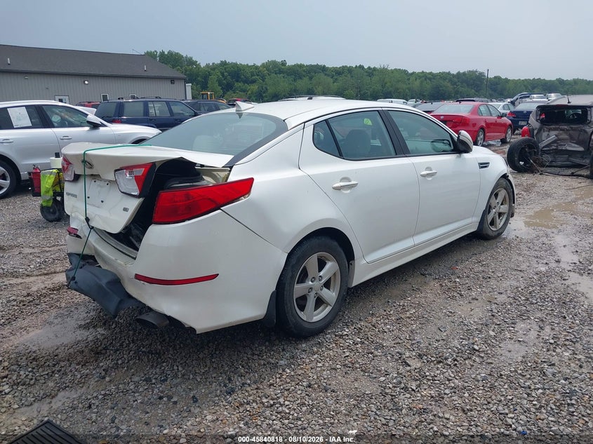 2015 KIA OPTIMA auction photo 4