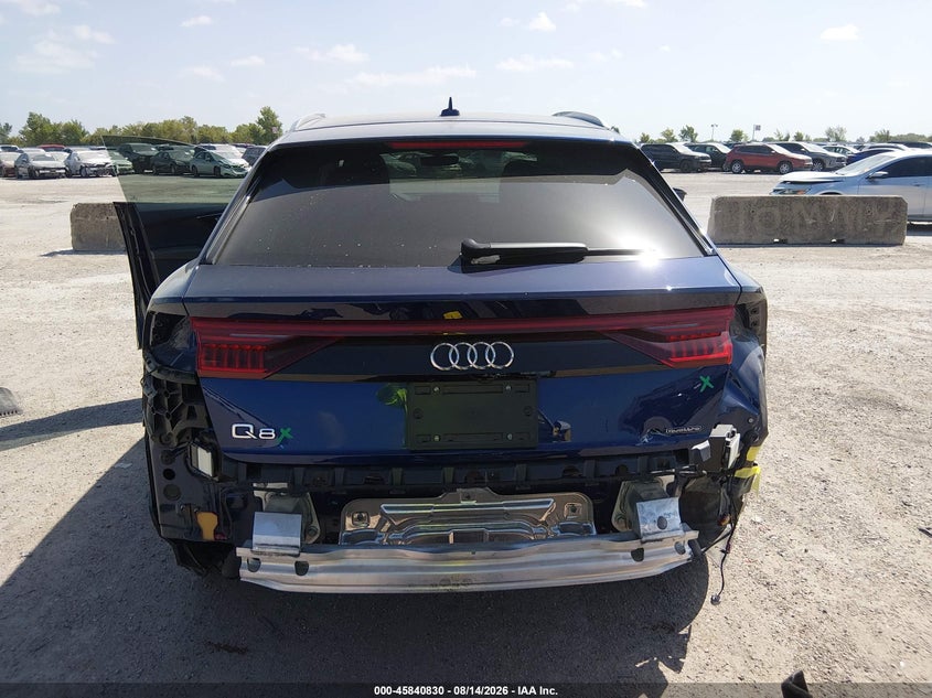 2022 AUDI Q8 SPORT UTILITY VEHICLE 3.0L V-6 DI, DOHC, VVT, TURBO, 335HP
