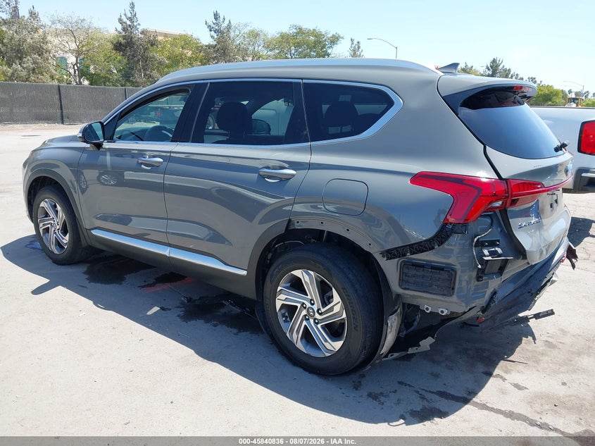 Vin: 5nms34aj4nh425596, lot: 46339744, hyundai santa fe sel 20223