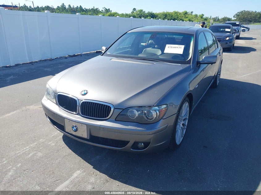 2008 BMW 750LI auction photo 2