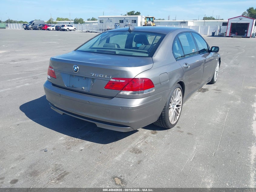 2008 BMW 750LI auction photo 4