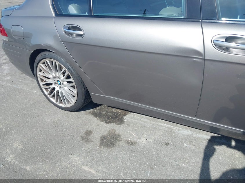 2008 BMW 750LI auction photo 6