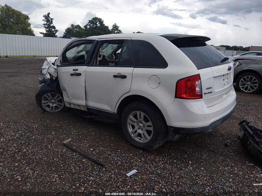 Vin: 2fmdk3gc3bba39644, lot: 46339908, ford edge se 20113