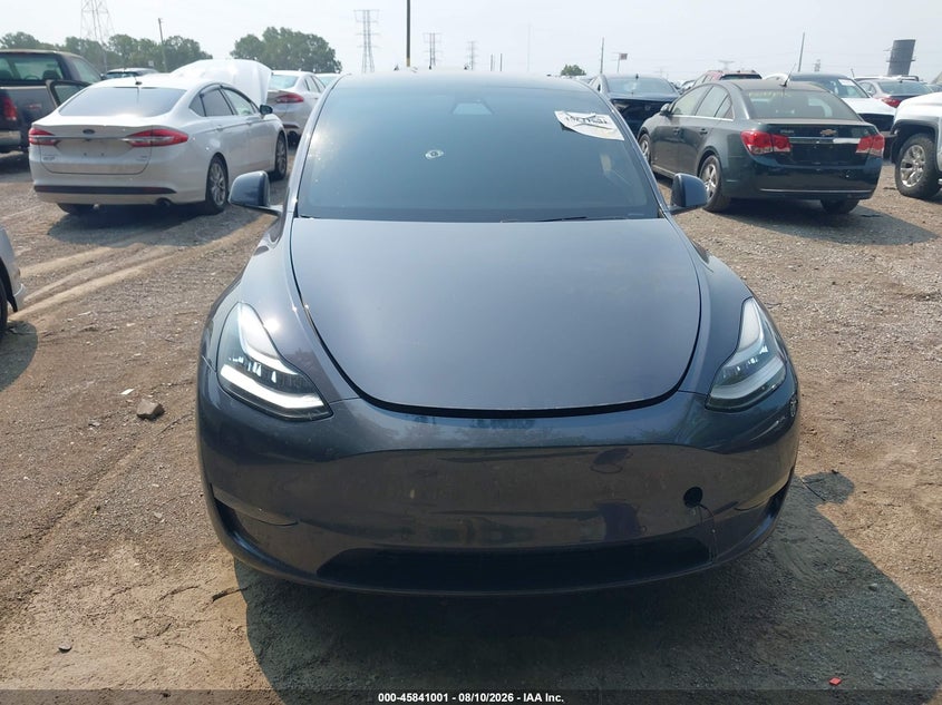 TESLA MODEL Y 2021 VIN 5YJYGDEF0MF081740