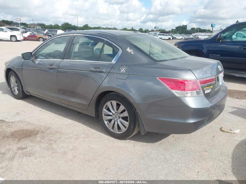 2012 HONDA ACCORD SEDAN 2.4L I-4 DOHC, VVT, 190HP