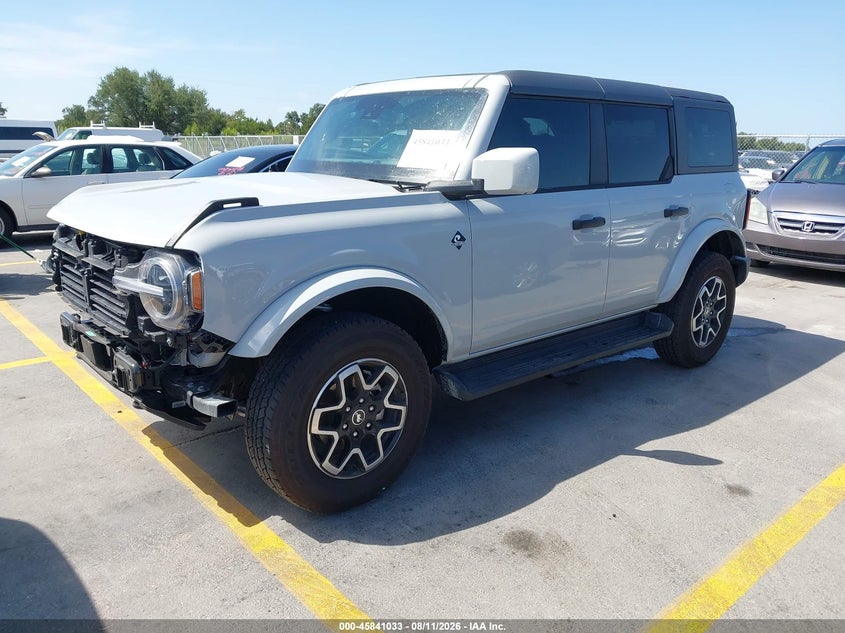 Vin: 1fmee8bp7tla57407, lot: 46339941, ford bronco outer banks 20262