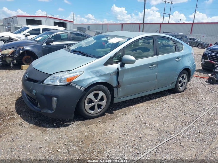 TOYOTA PRIUS 2013 VIN JTDKN3DU5D1659507