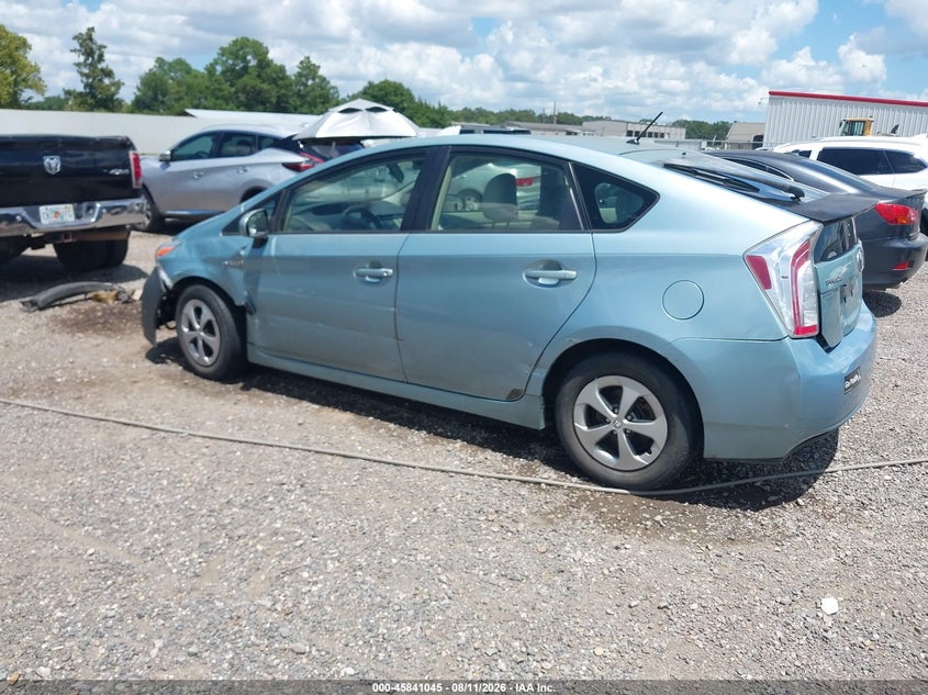 TOYOTA PRIUS 2013 VIN JTDKN3DU5D1659507