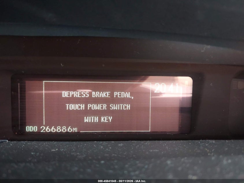 TOYOTA PRIUS 2013 VIN JTDKN3DU5D1659507