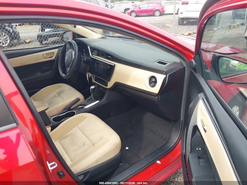 TOYOTA COROLLA 2017 VIN 2T1BURHE4HC884110