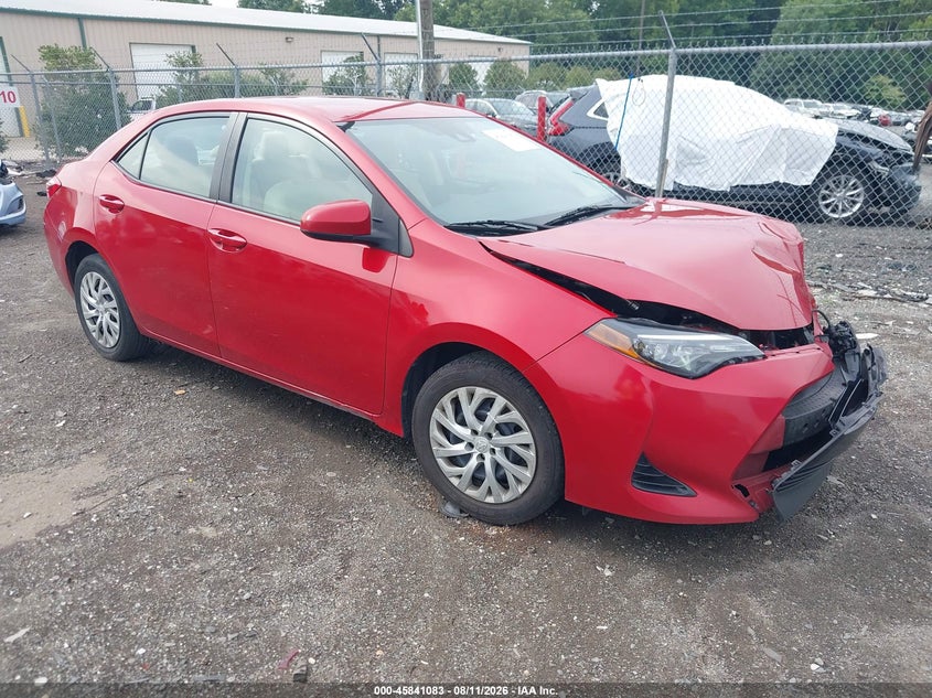 2017 TOYOTA COROLLA auction photo 1