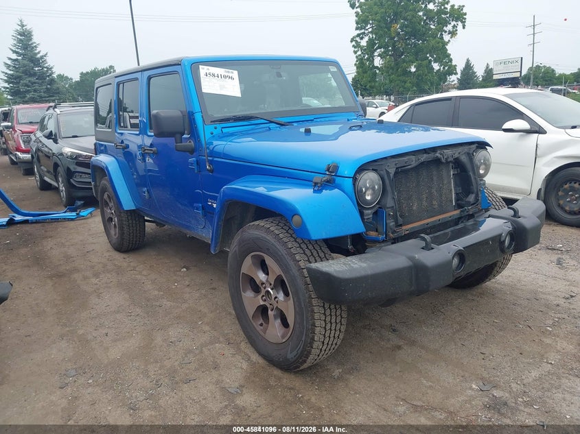 2016 JEEP WRANGLER UNLIMITED SAHARA