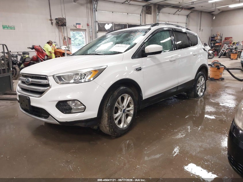 2017 Ford Escape, Right Rear, IAAI, VIN 1FMCU9GDXHUA55716 — photo 2