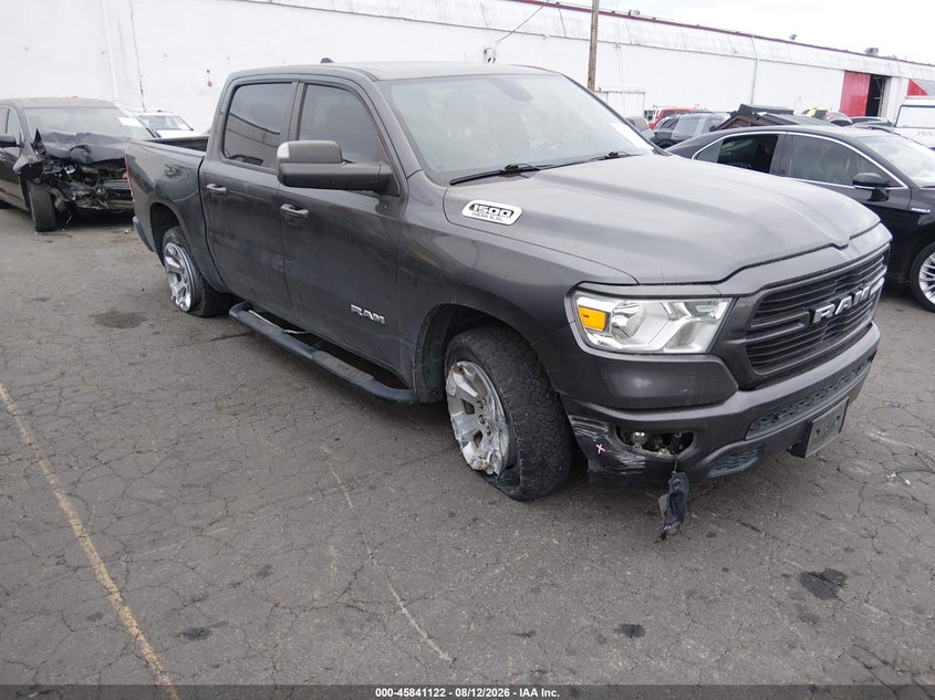 Vin: 1c6srfftxkn637915, lot: 46340030, ram 1500 big horn/lone star  4x4 5'7 box 2019 img_1