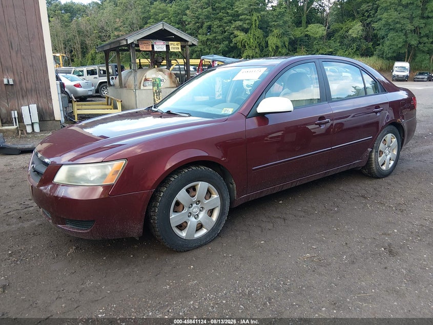 HYUNDAI SONATA 2008 VIN 5NPET46C68H320590