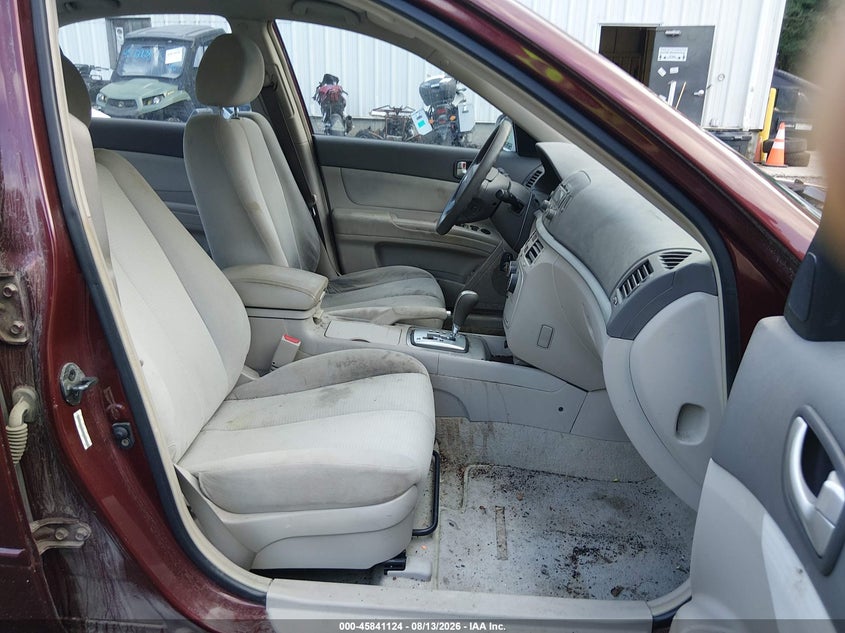 HYUNDAI SONATA 2008 VIN 5NPET46C68H320590