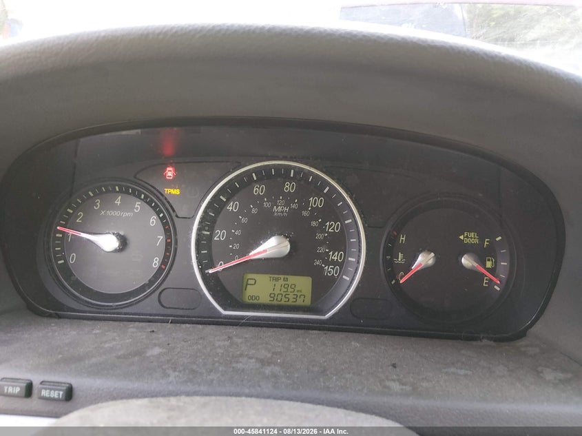 HYUNDAI SONATA 2008 VIN 5NPET46C68H320590