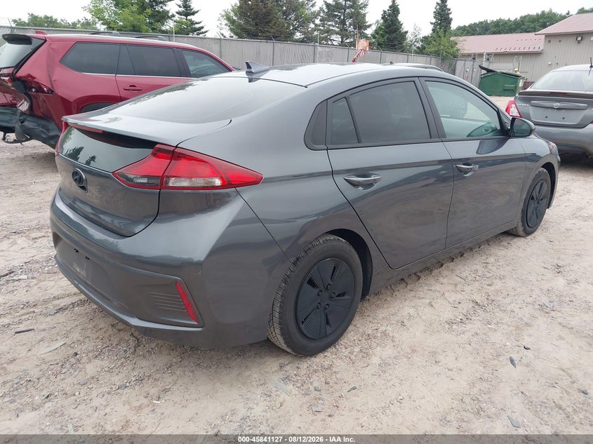 Vin: kmhc65lc0lu185982, lot: 46340035, hyundai ioniq hybrid blue 20204