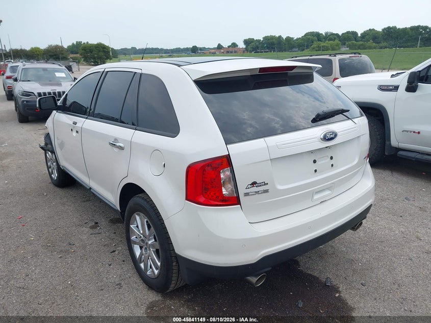 Vin: 2fmdk3jc2bba84650, lot: 46340058, ford edge sel 20113